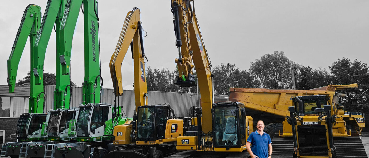 sennebogen shoot 10 machines collored